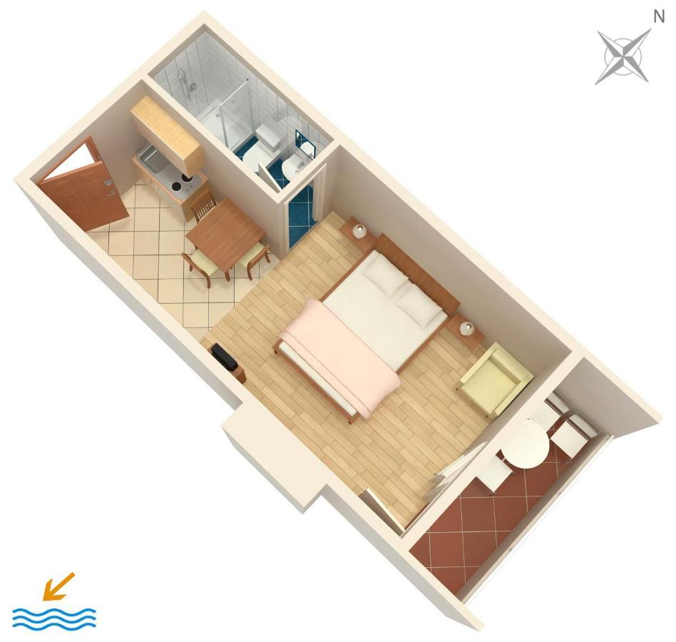 Apartments By The Sea Drvenik Donja Vala, Makarska - 6658 Exterior foto